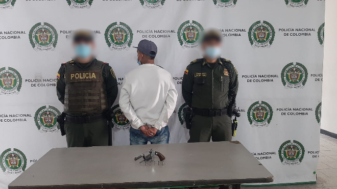 En el barrio san José fue capturado “Miguel”   Continúan las capturas en Manizales por porte ilegal de armas de fuego