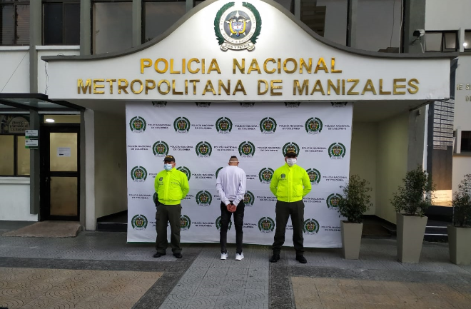 Capturamos a un sujeto por tentativa de homicidio en Manizales Por tentativa de homicidio deberá responder ante las autoridades”