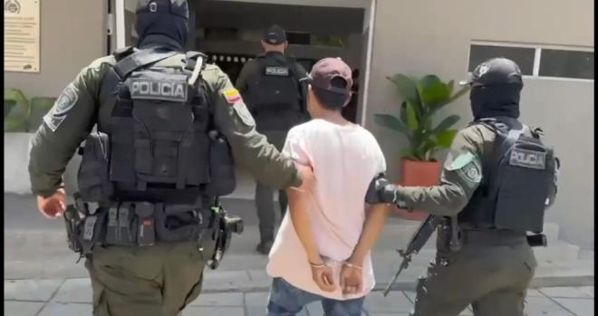 Capturado en el Norte de Bucaramanga por tráfico de estupefacientes