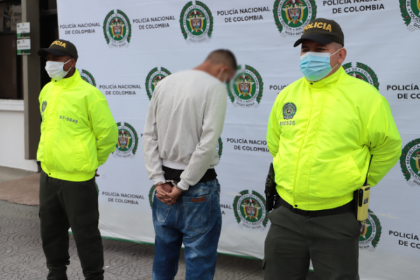 Segunda captura por hurto a transportadores en menos de 8 días “YEYEY” quedo a recaudo de las autoridades judiciales por el delito de hurto