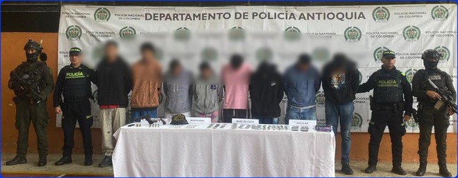 Las autoridades realizaron 12 allanamientos que permitieron capturas clave, incluido el segundo cabecilla, alias “Puñalada”.