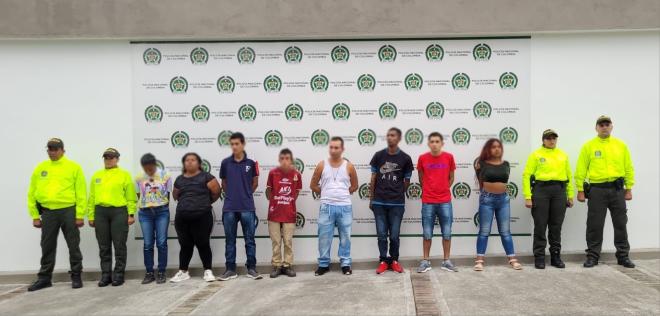 Capturados ‘Los Gaiteros’ por distribución y comercialización de sustancias estupefacientes