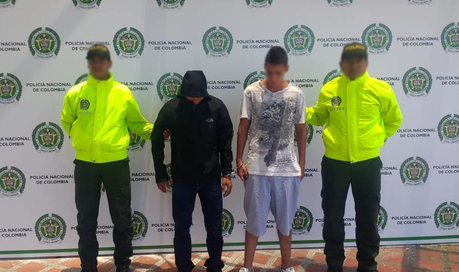 capturados  en Pereira  