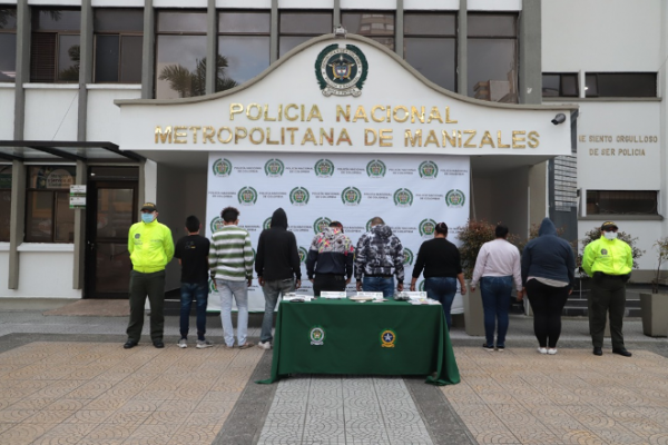 Resultados operativos de la operación "MALVERDE FASE II" Ocho personas capturadas