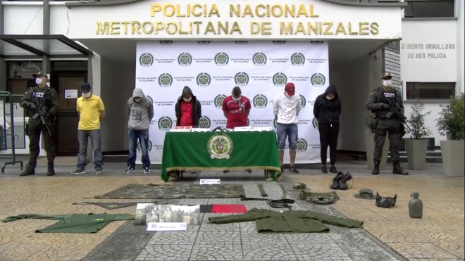 El grupo delincuencial común organizado “los del páramo” deberán responder ante las autoridades Unidades del Gaula capturaron a seis personas, gracias al trabajo articulado con la fiscalía general de la nación