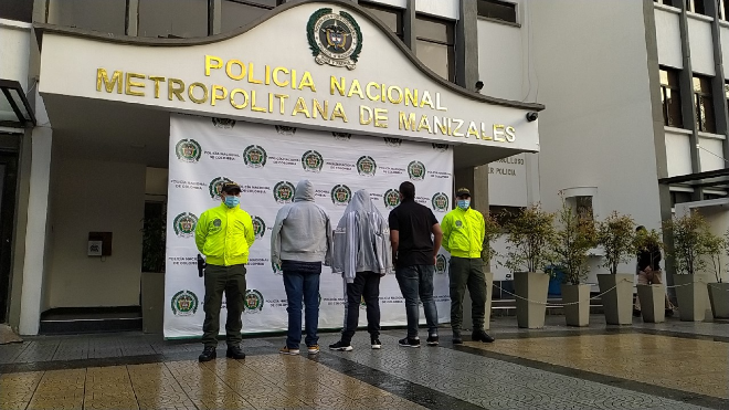 Se dedicaban al hurto a residencias en la modalidad de atraco. Con la operación “Argentinos” fueron capturados en Manizales tres delincuentes reincidentes