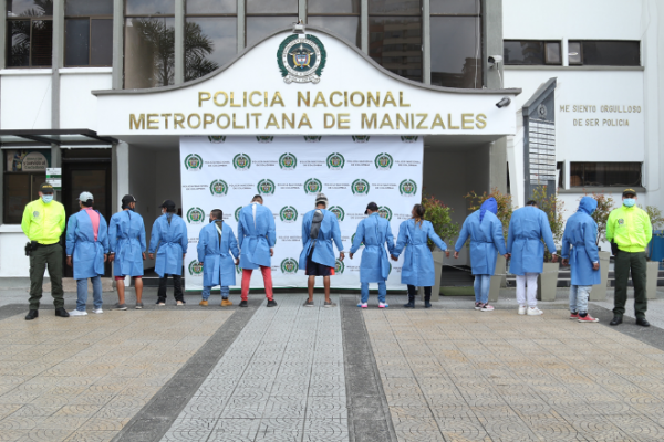 Desarticulamos el grupo delincuencial común organizado denominado "Malverde "  11 personas capturadas por los delitos de tráfico de estupefacientes, concierto para delinquir y uso de menores de edad p