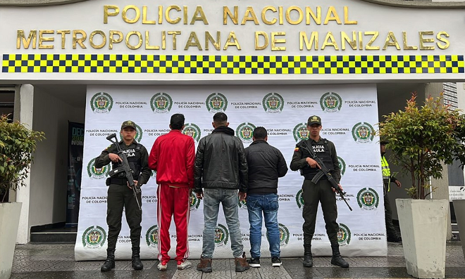 Capturados por extorsión Capturados por extorsión