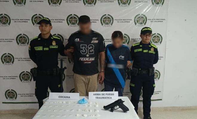 Dos capturados mediante orden de  allanamiento en La Jagua de Ibirico.