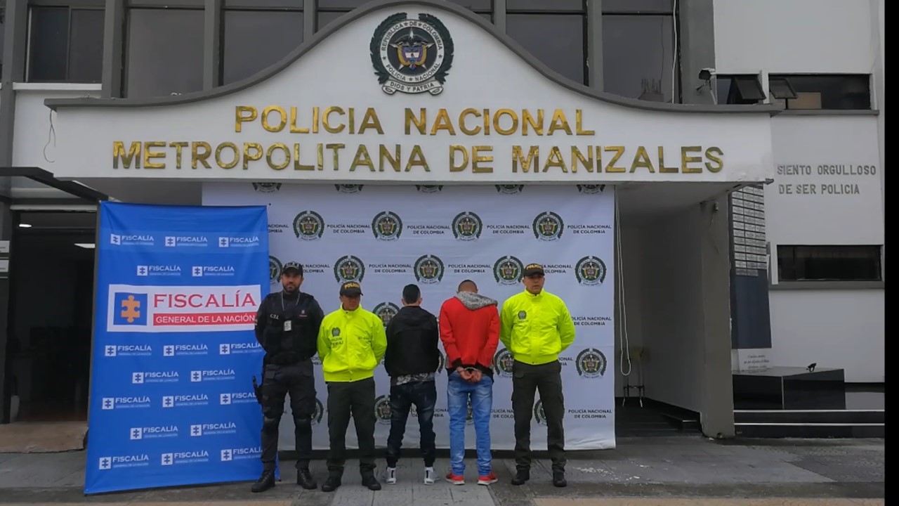En Manizales fueron capturados dos hombres por homicidio capturamos dos ciudadanos por homicidio en Manizales