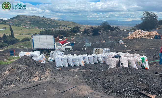Capturadas 9 personas por arrasar 4 hectáreas de bosque natural en Bogotá