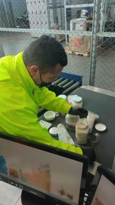 Cae encomienda con anfetamina en el aeropuerto el  dorado de Bogotá   