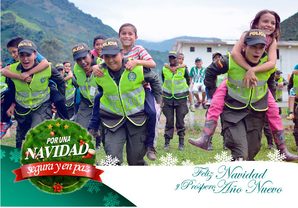 Navidad Segura-Navidad en Paz-mensaje-Policia Nacional