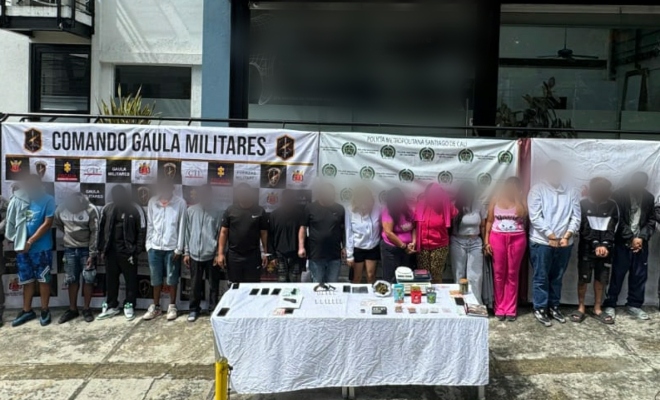 13 capturados, entre ellos alias “Miguel”, y una importante incautación de armas, droga y dinero en operativo contra el narcotráfico.