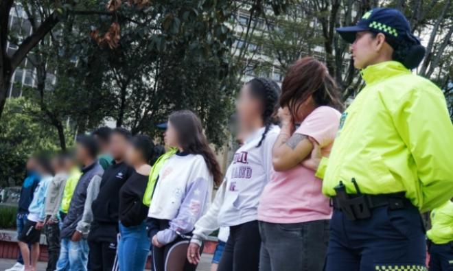 13 actores delincuenciales que integraban la organización criminal denominada ‘Cats’, personas que generaban afectaciones a la seguridad con la venta de sustancias alucinógenas