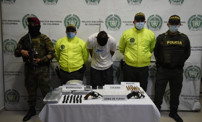 Desarticulación expendio de estupefacientes Barrancabermeja 