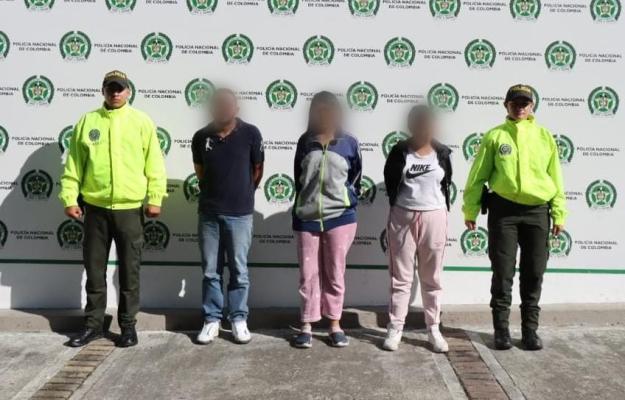 Tres personas fueron las capturadas.