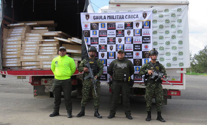 Mercanc&iacute;a avaluada en $67 millones