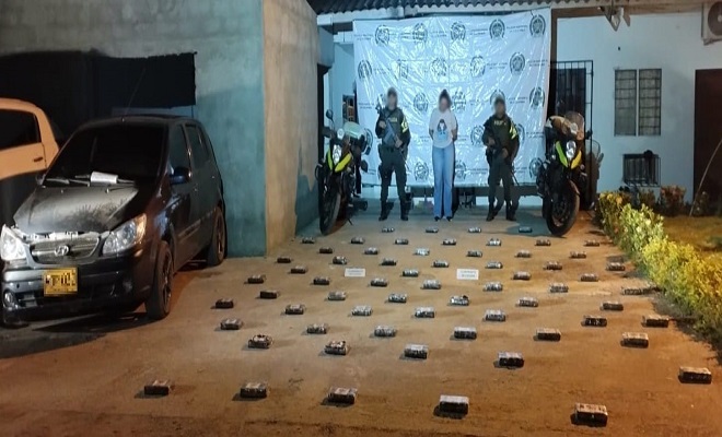 El cargamento de cocaína avaluado aproximadamente $7’220.000.000 en mercados europeos