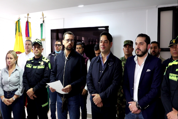 Se realizaron cuatro comparendos en aplicación de la ley 1801 de 2016 Rueda de prensa