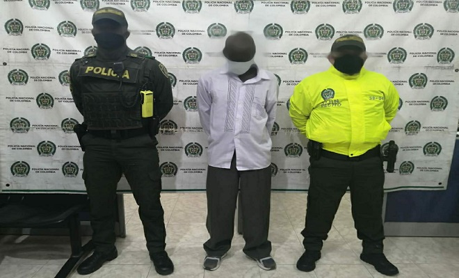 Condoto lo capturamos por violencia intrafamiliar 