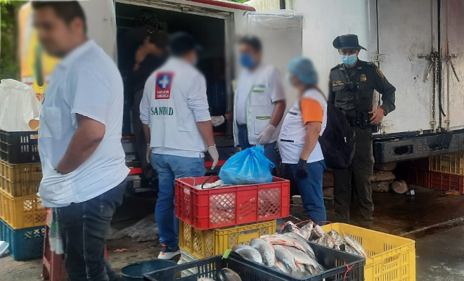 Controles sobre la venta de pescado antes del inicio de semana santa 