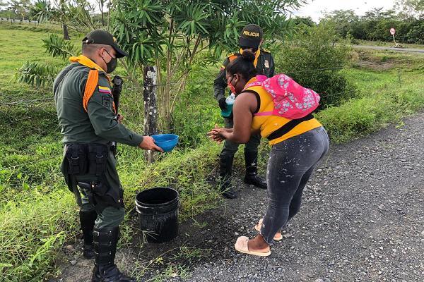 En tus manos está la prevención del contagio.