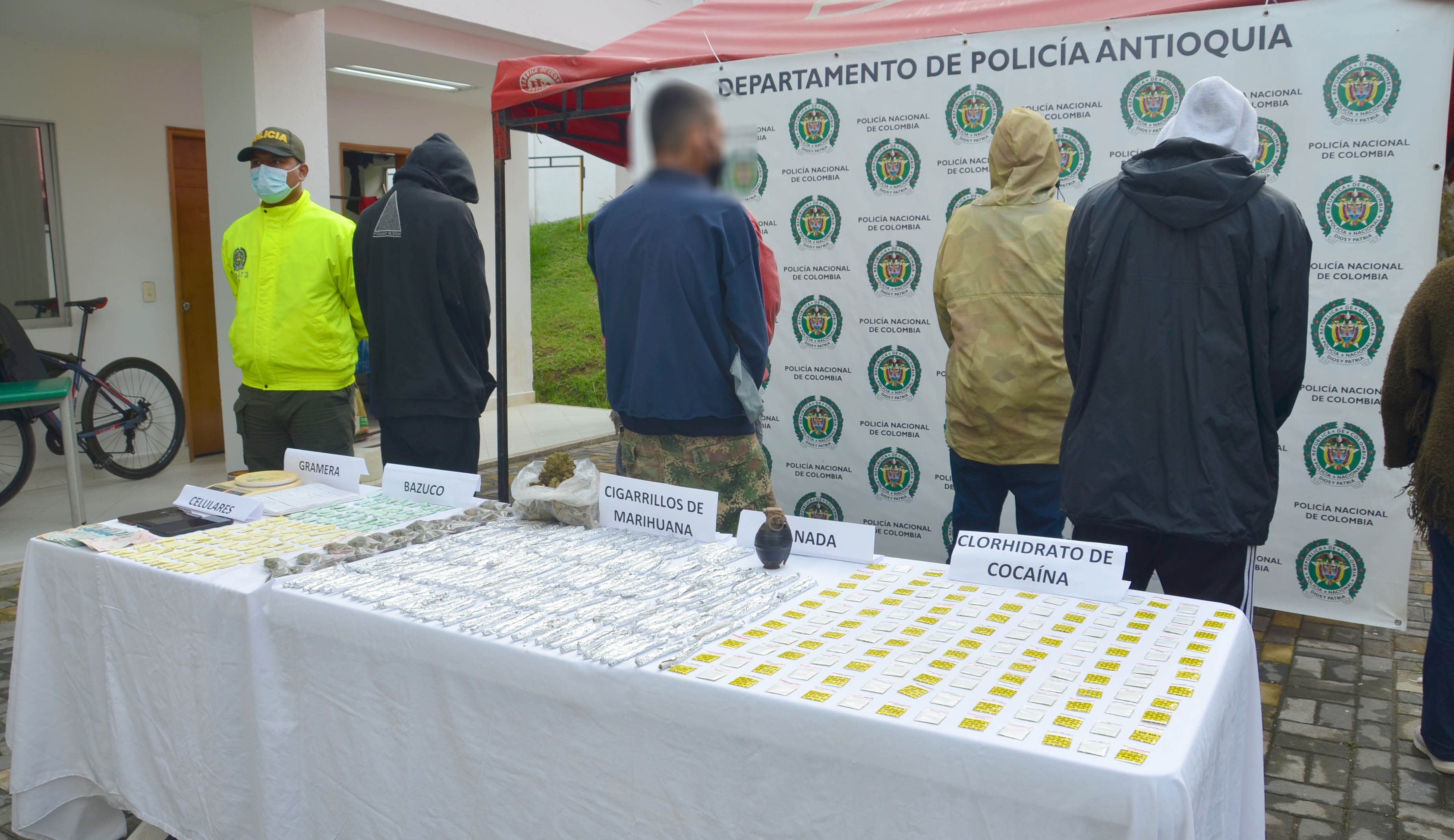 encargado de coordinar el microtráfico