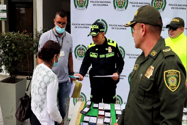 Actividades operativas contra el hurto  Actividades operativas contra el hurto en Manizales