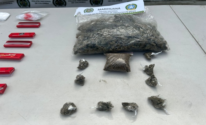 En el barrio La María, capturada una familia dedicada al tráfico de alucinógenos