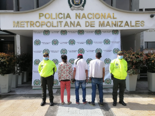 Operación “Ferreteros” contra el hurto a comercio La Policía en Manizales capturó tres personas por hurto calificado y agravado