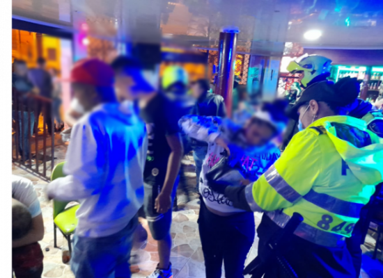 Ocho personas fueron capturadas  Ocho personas fueron capturadas y 168 fueron trasladadas al centro transitorio por protección