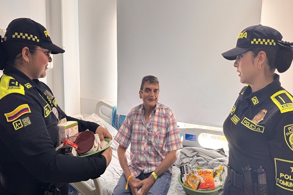 La Policía en Neiva fortalece acciones de apoyo social a población vulnerable en el barrio Panorama