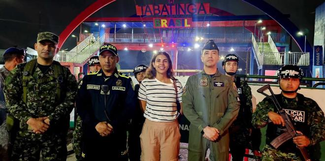 Integrantes de la Policía Nacional, Fuerzas Militares y autoridades conjuntas de seguridad y acompañamiento ciudadano 