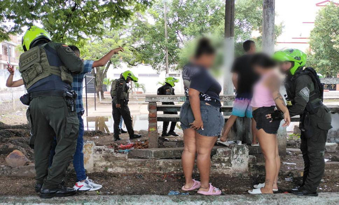 Estas actividades se realizaron en las comunas 6 y 7 al sur de la capital Opita