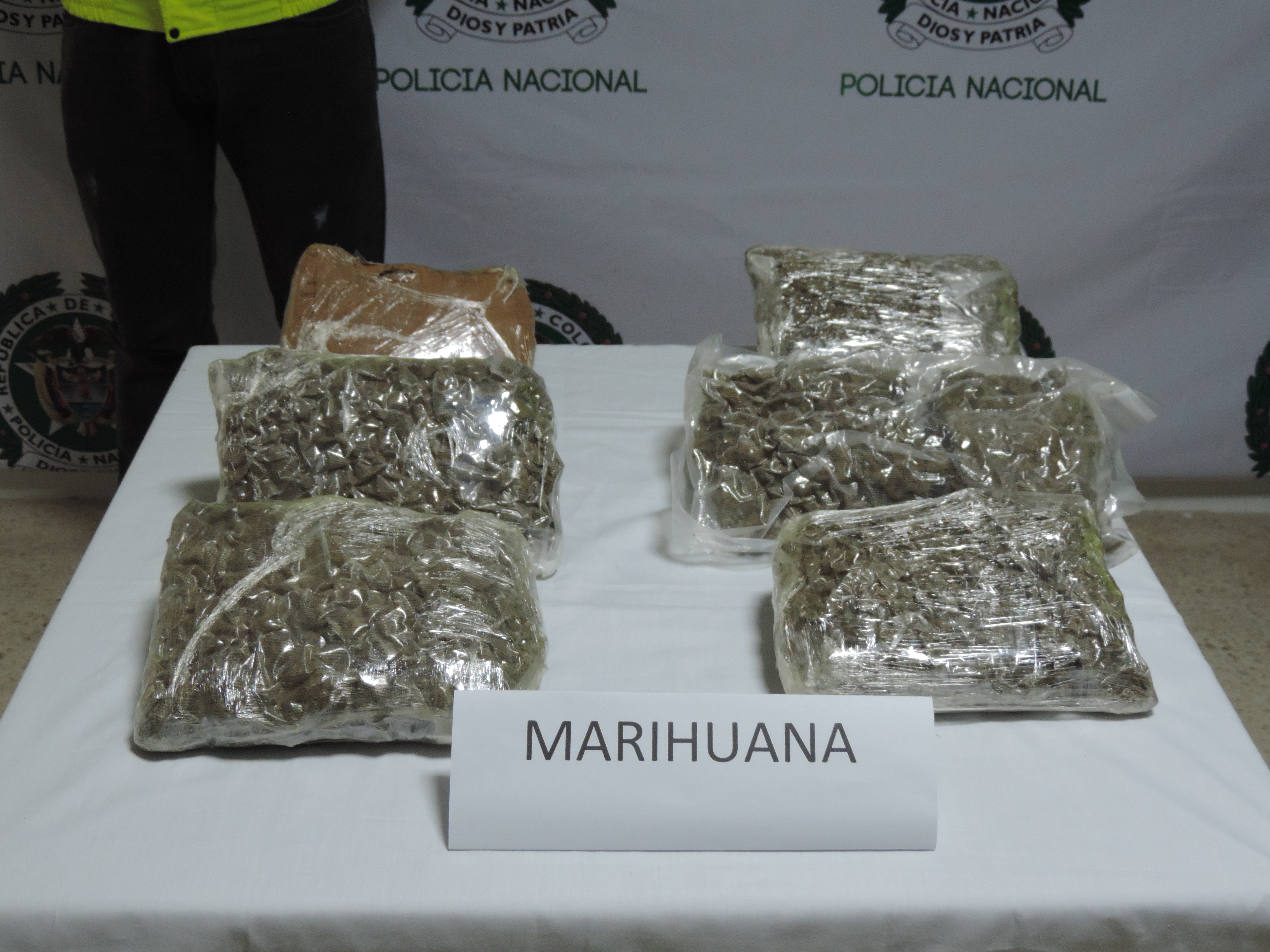 golpe al microtrafico en Inírida 