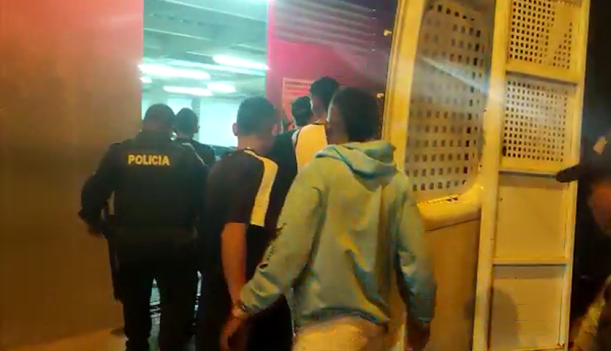 Capturados por porte de estupefacientes 