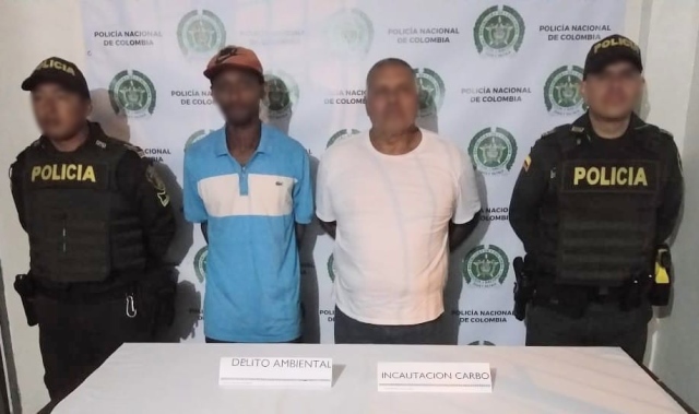 En la actividad operacional se incautan 1300 kilos de carbón vegetal y un vehículo
