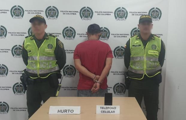 Capturado por hurto 