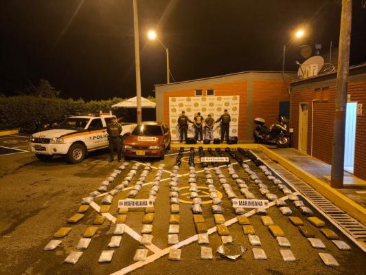 incautación de marihuana