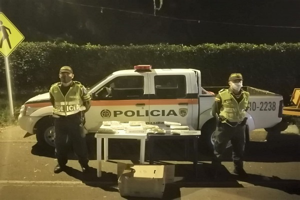 En las suelas de sandalias se halló 2 mil gramos de marihuana 