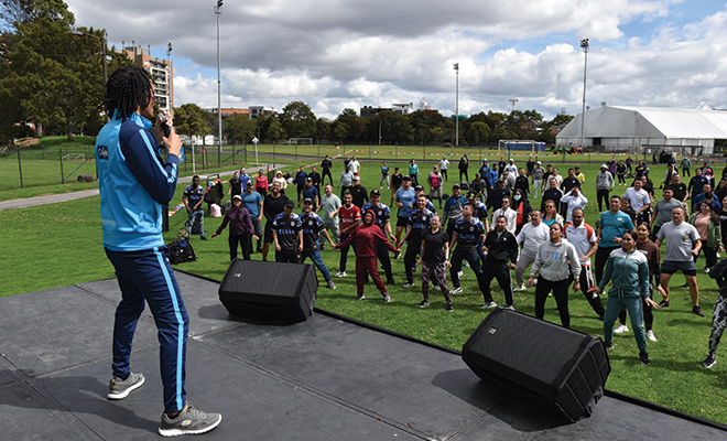 Jornada recreodeportiva guarnición Bogotá