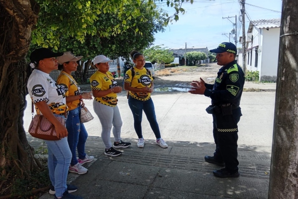 La Policía Metropolitana de Montería adelantó una jornada educativa