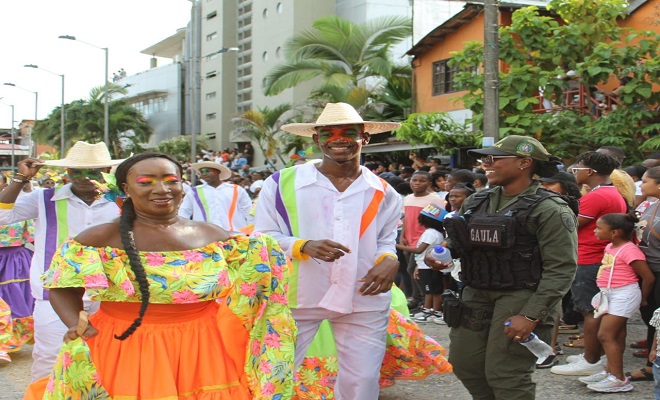 La Policía Nacional presenta un balance satisfactorio a la comunidad de las fiestas de San Francisco de Asís en Quibdó