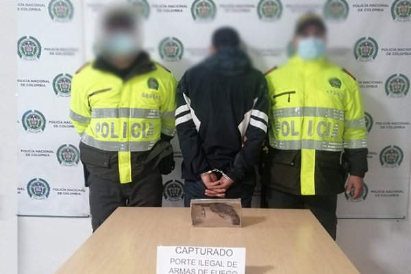 ”Popeye” deberá responder ante las autoridades Portaba un arma de fuego tipo revolver, sin el respectivo permiso