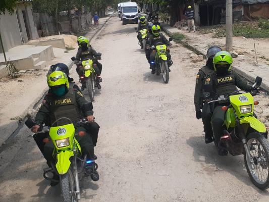 Listo, el plan de seguridad de la Policía Nacional en Bolívar de cara a las elecciones presidenciales 2022. 4