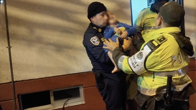 El grupo de protección a la infancia y la adolescencia logró el rescate de un niño de 3 años que se encontraba en situación de abandono El grupo de protección a la infancia y la adolescencia logró el rescate de un niño de 3 años