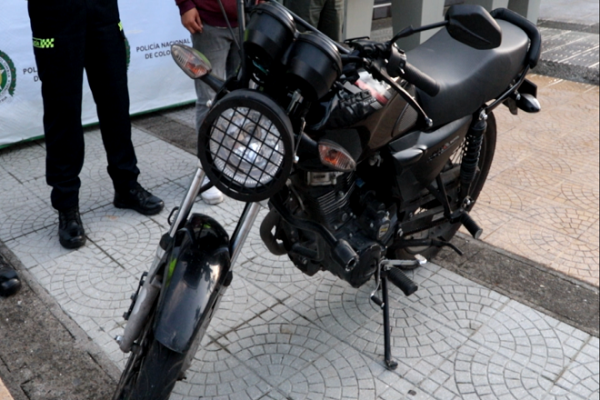 Actividades operativas contra el hurto En lo corrido del año, 5 motocicletas han sido recuperadas en Manizales
