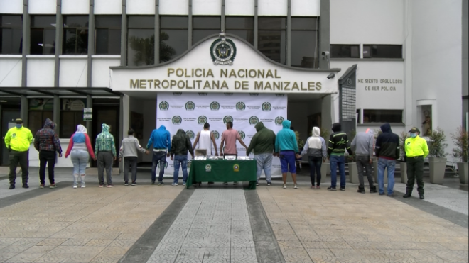 La estrella, no era de belén, sino de reconocidos expendedores Capturamos 14 personas a través de 14 diligencias de registro y allanamiento