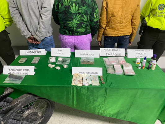 Operación “Los de la villa” deja como resultado la captura de tres personas  Operación “Los de la villa” deja como resultado la captura de tres personas en flagrancia